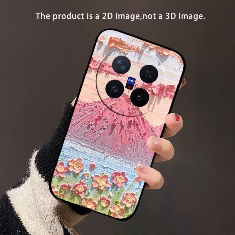 Для Vivo X300 Pro Чехол Новый Стильный Силиконовый Мягкий ТПУ Задняя Крышка Для Vivo X300Pro Ударопрочный Бампер Fudna X 300 Pro V2502A Capa