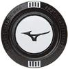 Mizuno Маркер для гольфа с монетой 5LJD183400 Щетка, Маркер, Мужской, Черный,