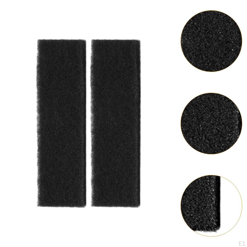 2x Угольный воздушный фильтр для холодильника, микроволновки, поглотитель запахов пищи, заменяемые детали, легко