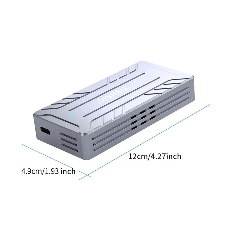 Корпус для твердотельного накопителя USB 4.0 40 Гбит/с USB-C M.2 NVMe SSD, внешний жесткий диск USB 4.0, коробка для Macbook, iPad, телефона, ноутбука