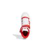 Adidas Forum Mid J White Ярко-красные детские кроссовки Cloud-White GY8363