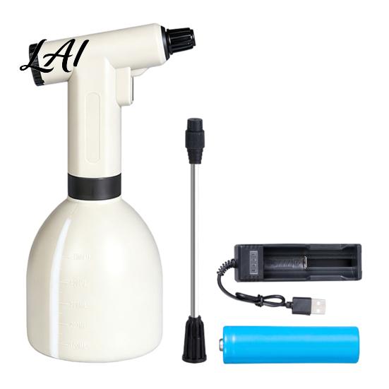 Electric Spray Bottle for Plant Care 0.5L Mister Rechargeable Battery Powered Watering Lightweight Household Cleaning Can Handheld Automatic Sprayer