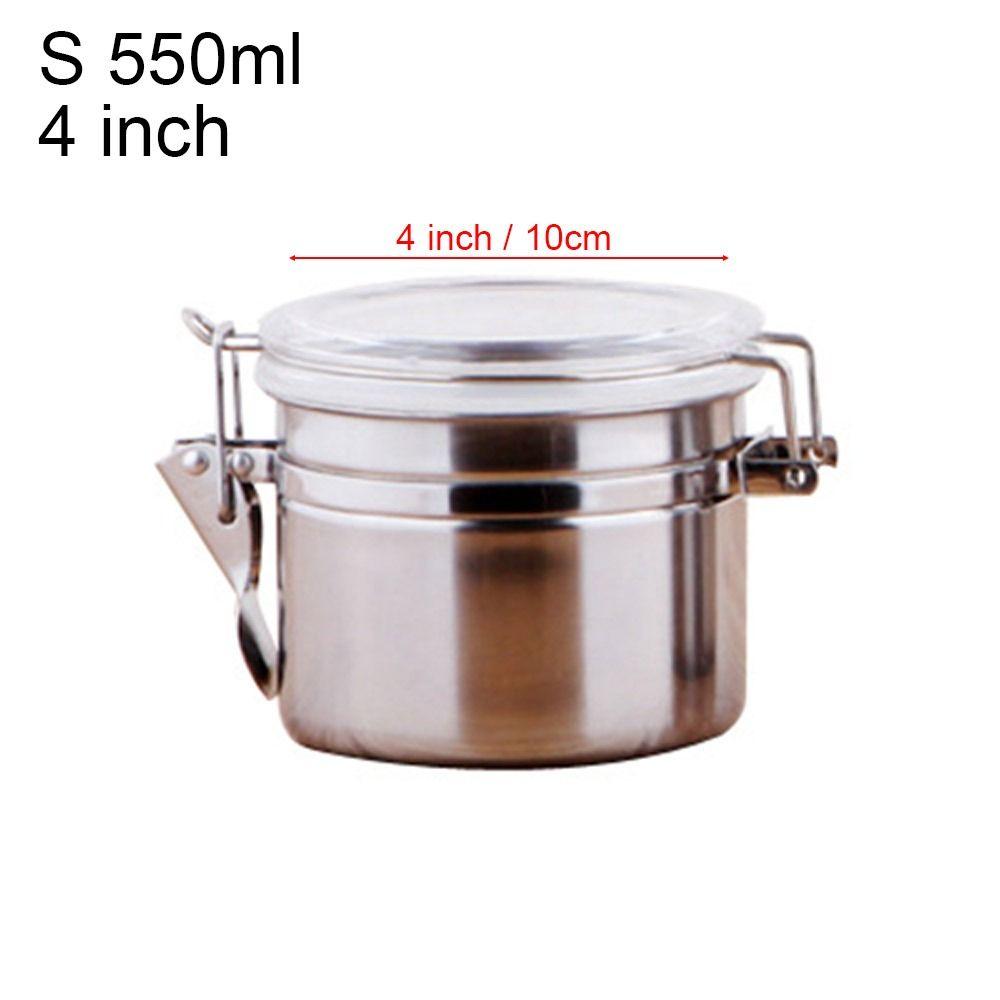 1Pcs Food Storage Sealed Container Airtight Storage Bottles for Coffee Flour Sugar Tea
