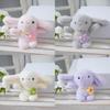 Rabbit Flower Plush Keychain Cartoon Pendant Backpack Decorations Gift Kids