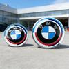 AWROY1 for BMW E90 F30 F90 G60 G38 E46 F10 F20 G20 E39 50TH 74/ 82mm Hood Emblem Car Front Bonnet Logo Trunk Cover Badge car sticker