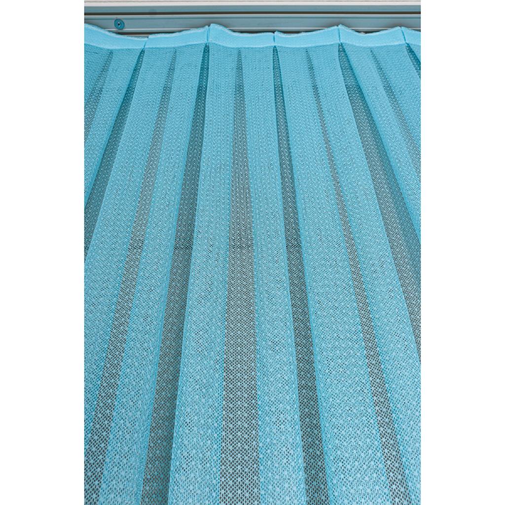 Синий тюлевый занавес с узором из полиэстера, 1/2,5, обычный ворс