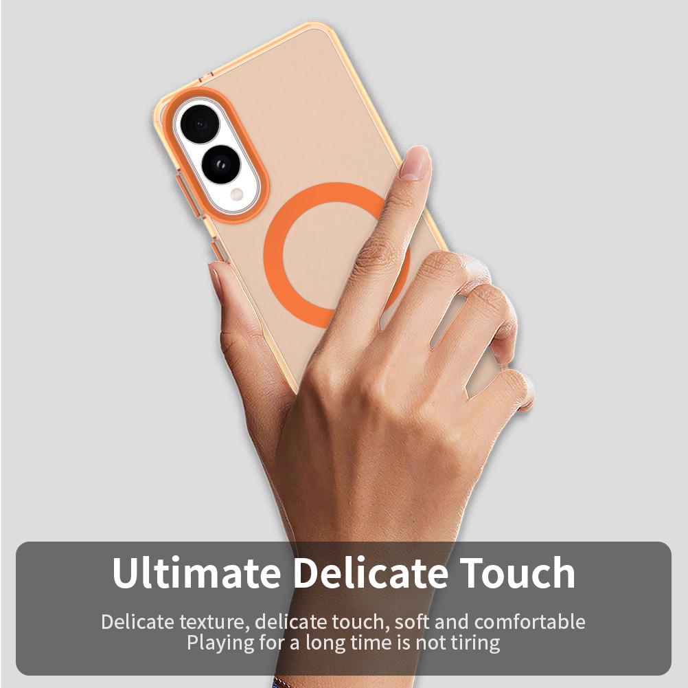 For Samsung Galaxy S25 Edge Case Compatible with MagSafe Anti Drop Hybrid Phone Back Cover