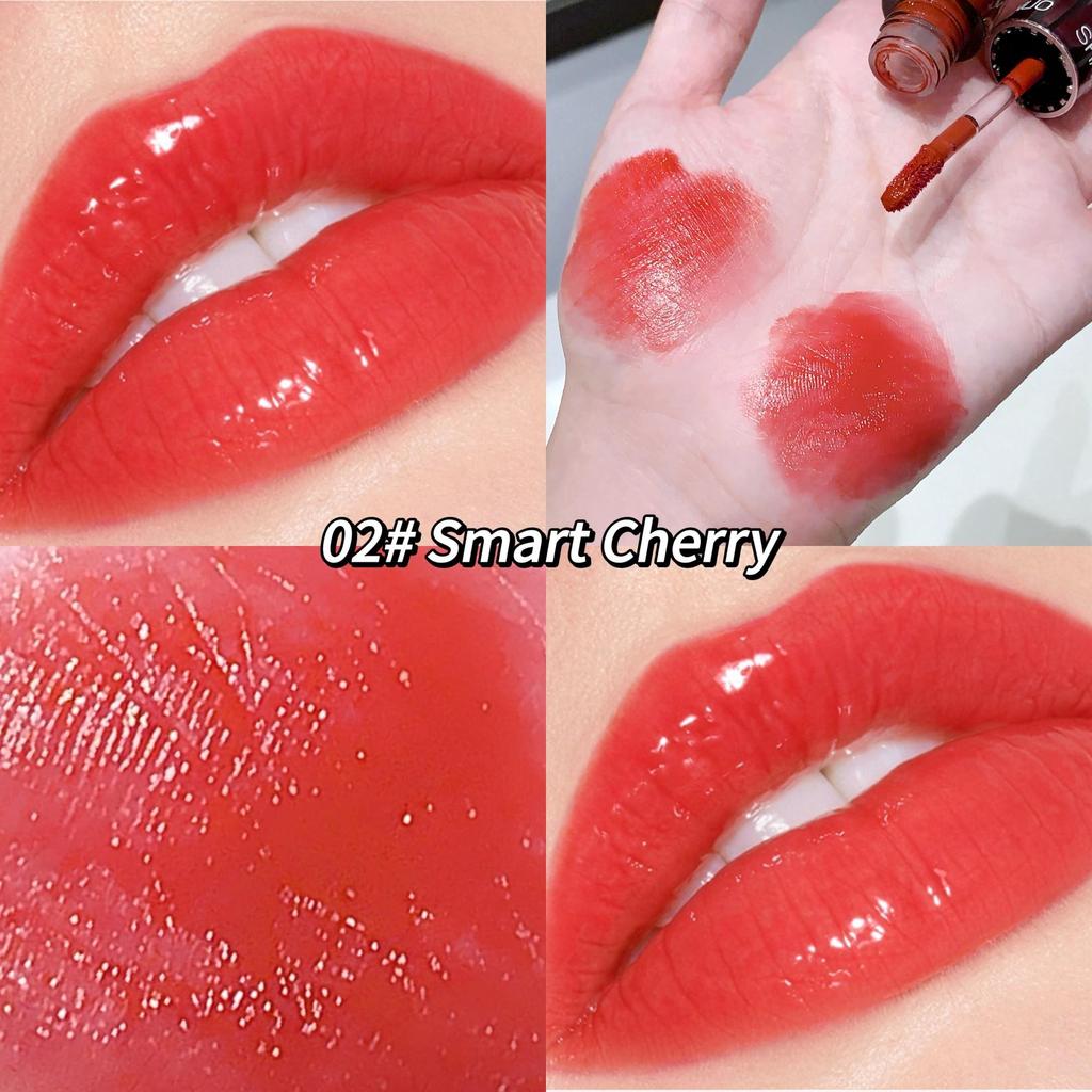 SHAQINUO Блестящий и объемный блеск для губ. Питательный и увлажняющий блеск для губ. Не привередлив к коже и придающий объем губам. Удобен для путешествий.