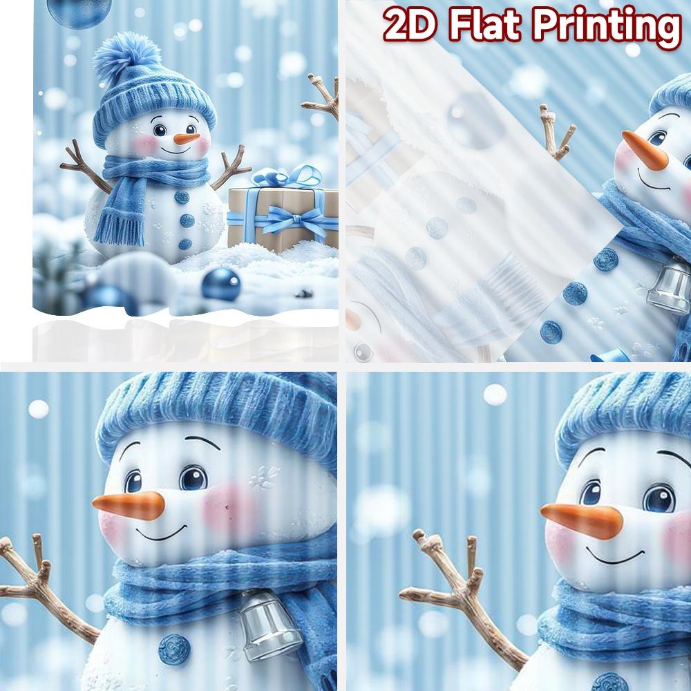 2D плотный Фон для фотосъемки Фон для фотосъемки Рождественские снеговики и подарки 100% Полиэстер Праздничные украшения Идеально подходит для