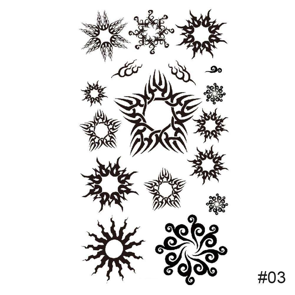 Temporary Small Fresh Tattoo Stickers Waterproof Long Lasting Tattoo Stickers Body Art Paste Painting Tattoo For Women Men