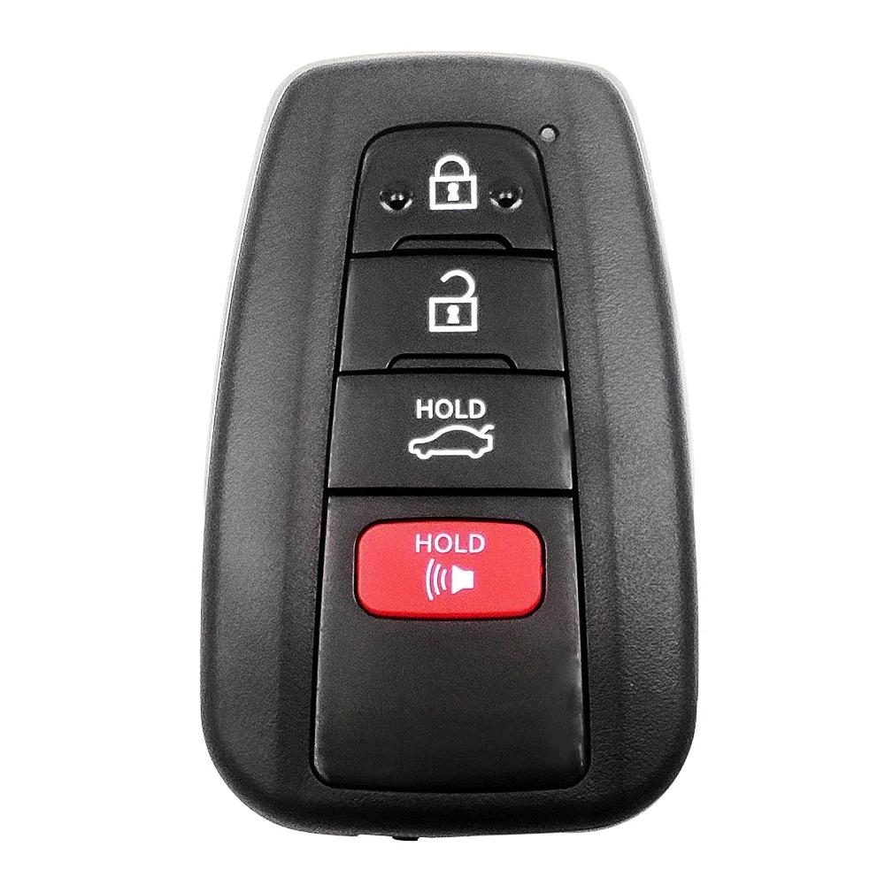 Autel IKEYTY8A3AL/BL IKEYTY8A4AL Smart Key 4 Buttons 315/433 MHz for Toyota Keys MaxiIM KM100 IM508 IM608 Programmer
