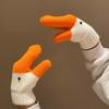 Творческие забавные вязаные перчатки Big Goose женские зимние теплые на флисовой подкладке утолщенные холодостойкие студенческие варежки для верховой езды