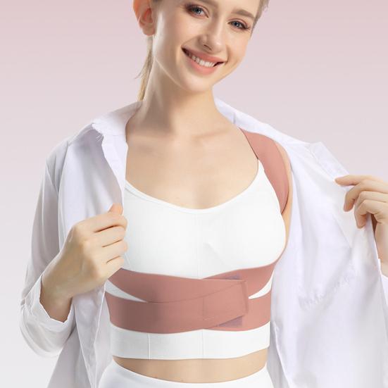 Posture Corrector Adjustable Body Posture Correcting Brace Invisible Upper Back Support Shoulder Straightener for Men And Women