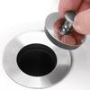 Крышка сливного отверстия из нержавеющей стали Заглушка для слива ванны Универсальная заглушка для раковины Заглушка для ванны Заглушка для воды для ванны Прочная