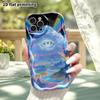 Phone Case: 2D flat design, suitable for iPhone 18 17 16 15 14 13 12 Pro, phone decoration, All-Seeing Eye, Halloween and Christmas gift