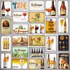 Бельгийское пиво VintageBrugse Zot La Trappe Металлические жестяные таблички для стены Бар Паб Искусство Кухня Кофе Домашний декор 30X20СМ DU-8282A