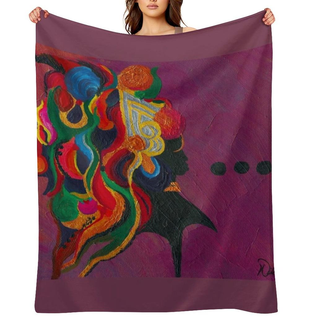 The Matriarch Throw Blanket Soft Big Sleeping Bag Blankets For Bed Vintage Blankets