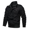 Men's Autumn/Winter Military-Style Cotton Jacket with Velvet, Plus Size Fashionable Workwear Coat