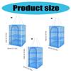 Домашняя сушильная сетка для овощей 4 слоя складная сушилка подвесная корзина подвесная сетка для сушки фруктов, овощей