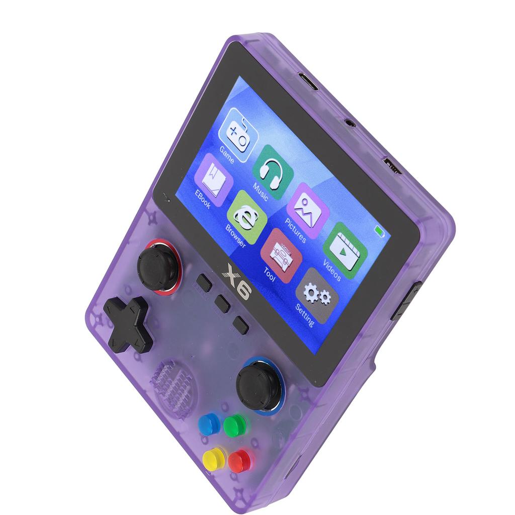 Handheld Game Console with 32G Memory Card Retro Gaming Console Supported 11 Emulators 3.5 Inch IPS Screen 2000mAh