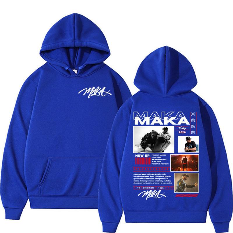 Свитшоты мужские с изображением рэпера Maka Aura Tour Album