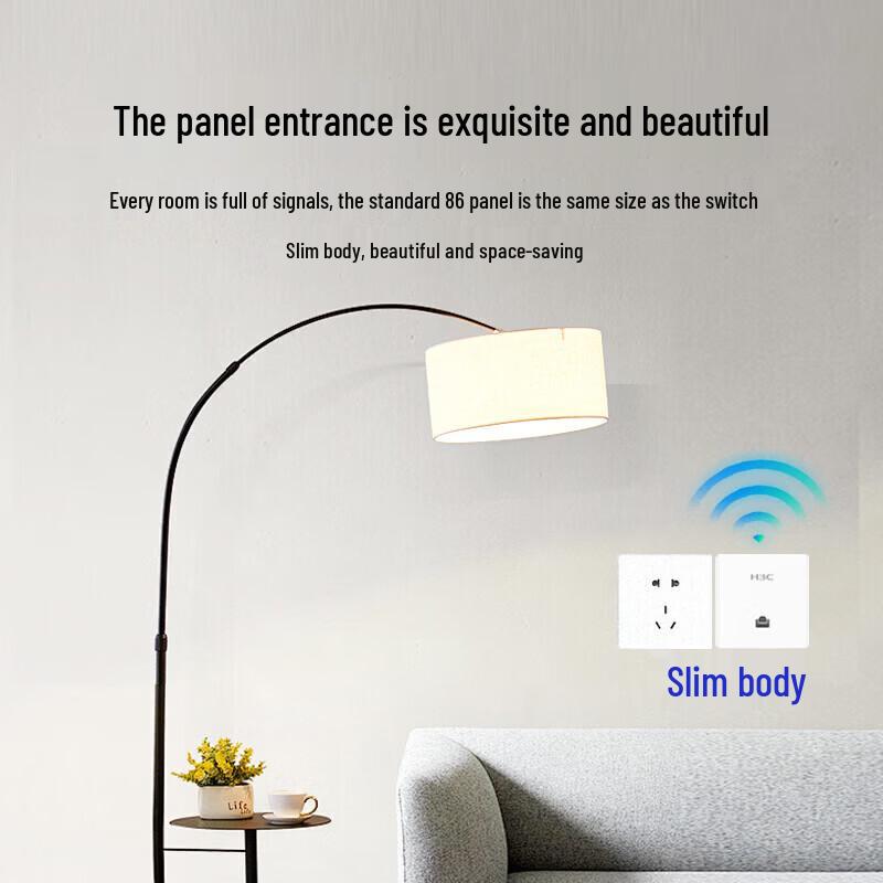 H3C AP3000L-U Wi-Fi 6 Wall-Mount Wireless Access Point