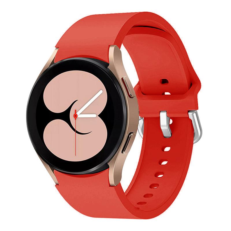 Silicone band For Samsung Galaxy Watch 7/6/5/4 44mm 40mm Bracelet correa Galaxy Watch6 classic 5 pro 45mm 47mm 20mm watch Straps