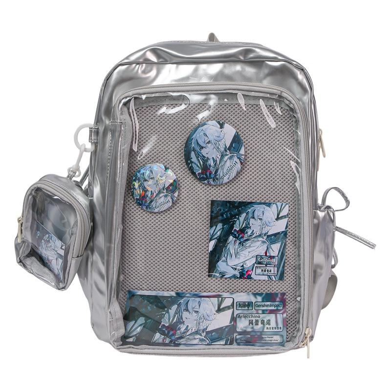 Прозрачный Большой Вместимости Mochilas Mujer Япония Ins Mochila Просторный Прочный Ita Bag Новый Модный Рюкзак Bolsa Feminina