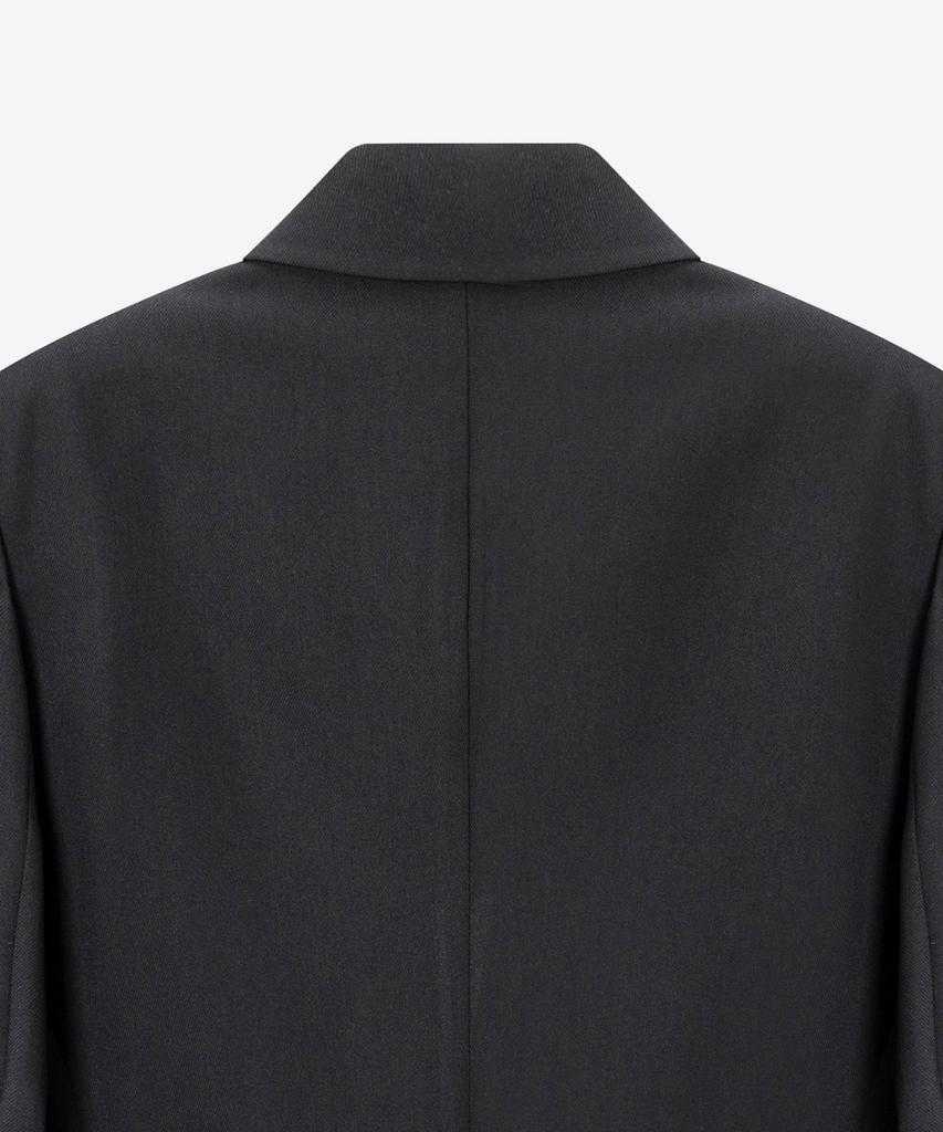 Mindbridge [Couture] Минималистичная оверсайз куртка из твила