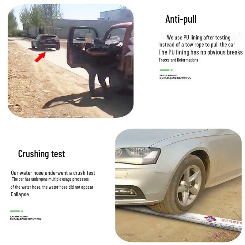 High-Pressure Explosion-Proof Agricultural Canvas Fire Hose for Irrigation and Submersible Pumps