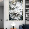 Nordic Style Elegant Blooming Peony Flower Oil Inkjet Printing Art Poster Wall Picture Home Decoration Painting Room Decoration