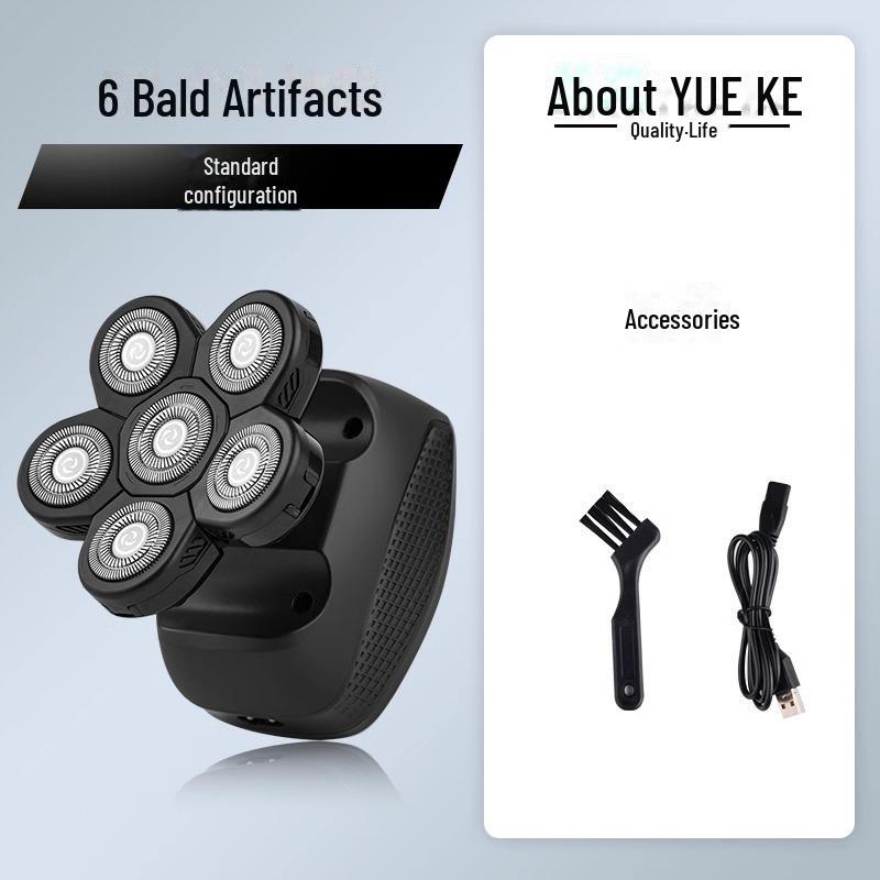 Многофункциональная бритва с семью лезвиями и машинка для стрижки волос