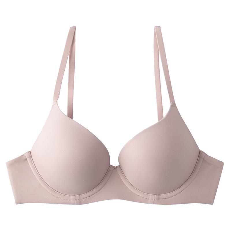Бесшовный комплект бюстгальтера с застежкой спереди, гладкой посадкой и мягкой косточкой