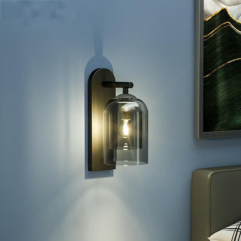 Настенный светильник Liangtu Cognac Glass