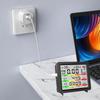 Портативный детектор качества воздуха в помещении TVOC, температуры, влажности, CO, CO2, с отображением в реальном времени, для дома и офиса