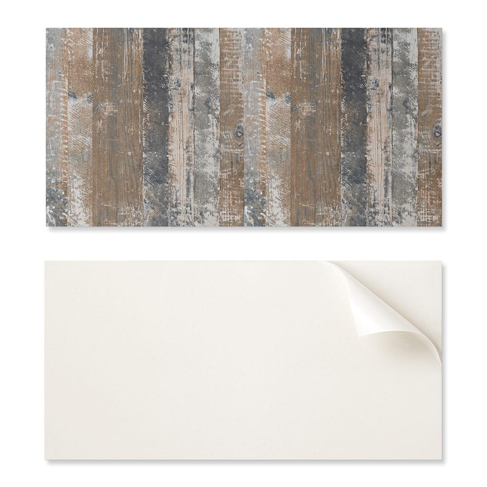 Panel Winylowy Samoprzylepny Z Nadrukiem Do Salonu 100X50 Cm Deski W Naturalnym Stylu
