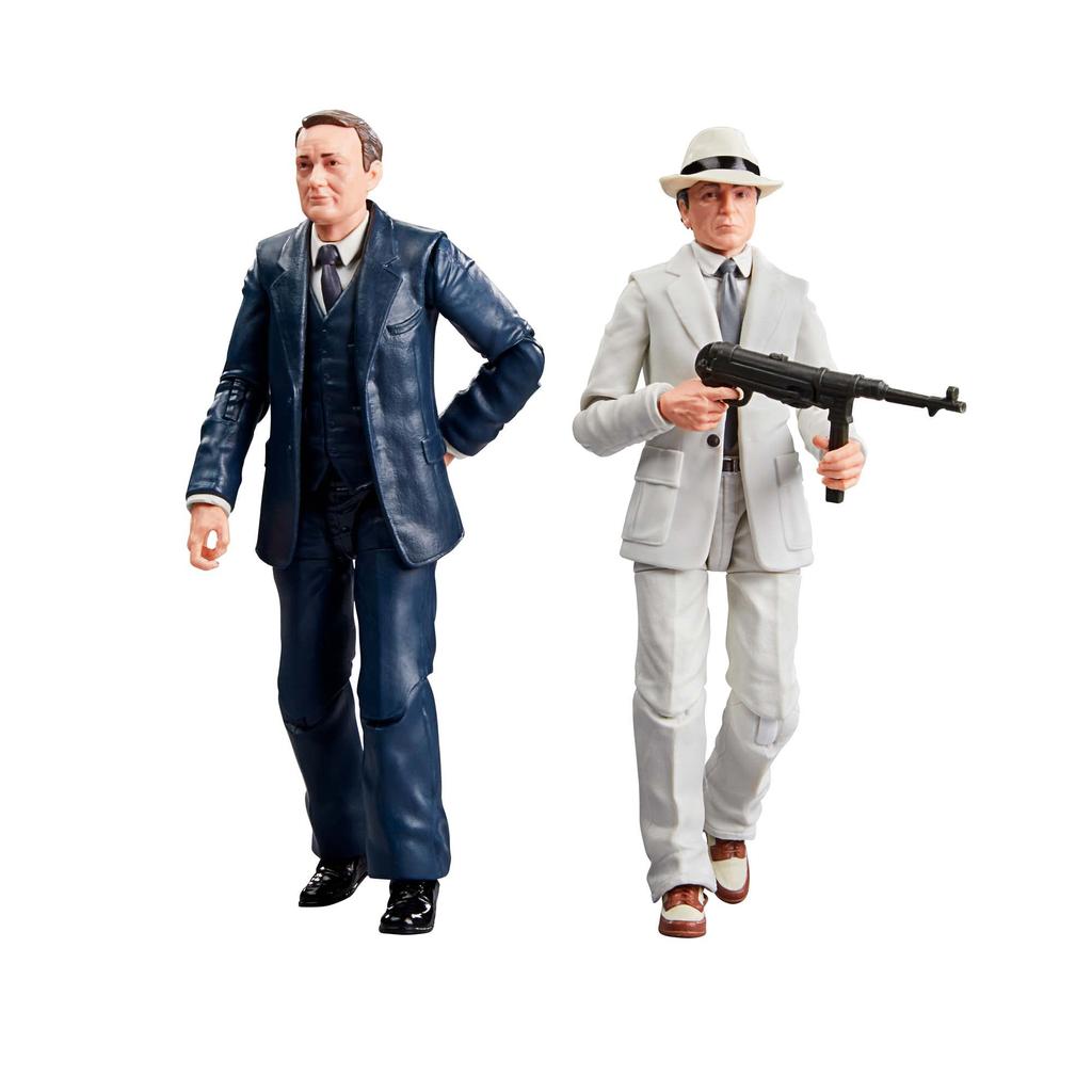 Indiana Jones Adventure Indiana Jones and the Raiders of the Lost Marcus Brody Belloc Action Figure Set Series Ark, & René (Ark Showdown), 6-inch