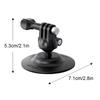 Suction Cup Car Mount Vehicle Windshield Window Holder for GoPro Hero 13 Insta360 Osmo Action 5 Pro Action Camera Cilp