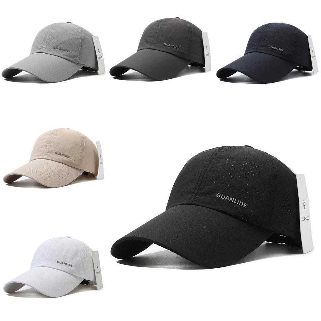 Printing Letter Guanlide Baseball Cap Outdoor Sports Sun Breathable Protection