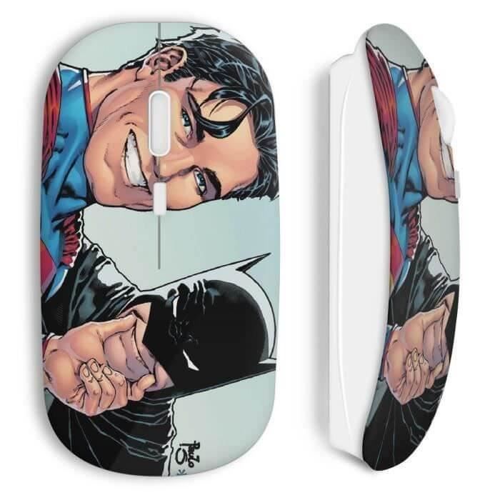 Superman Batman Smile Wireless Mouse