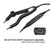 EU/US Plug Hair Extension Iron Adjustable Temperature Keratin Bonding Tools  Salon