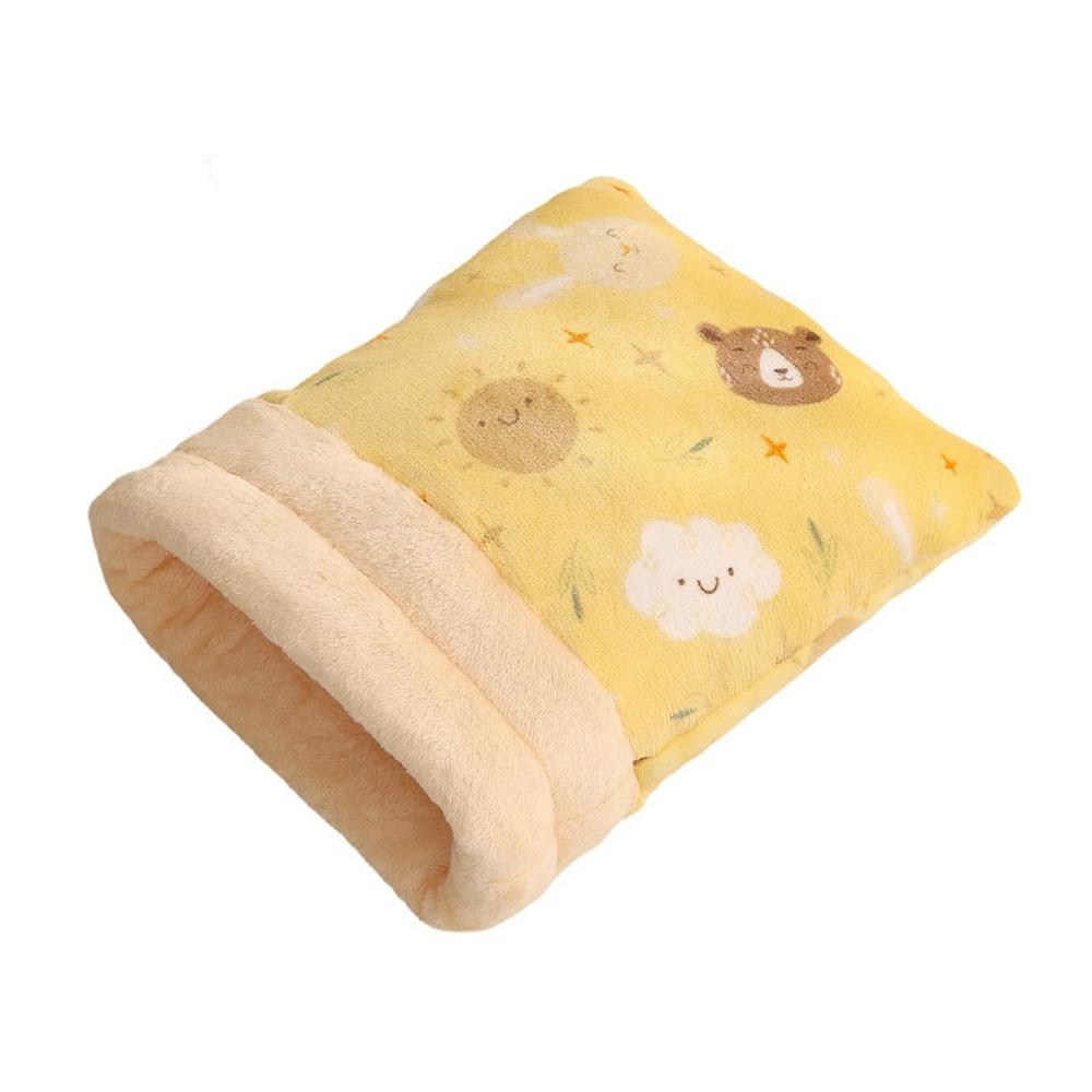 Cute Cat Sleeping Bag Cartoon Thickened Cat Cave Bed Pocket Type Winter Warm Cat Nest Mat Pet Supplies