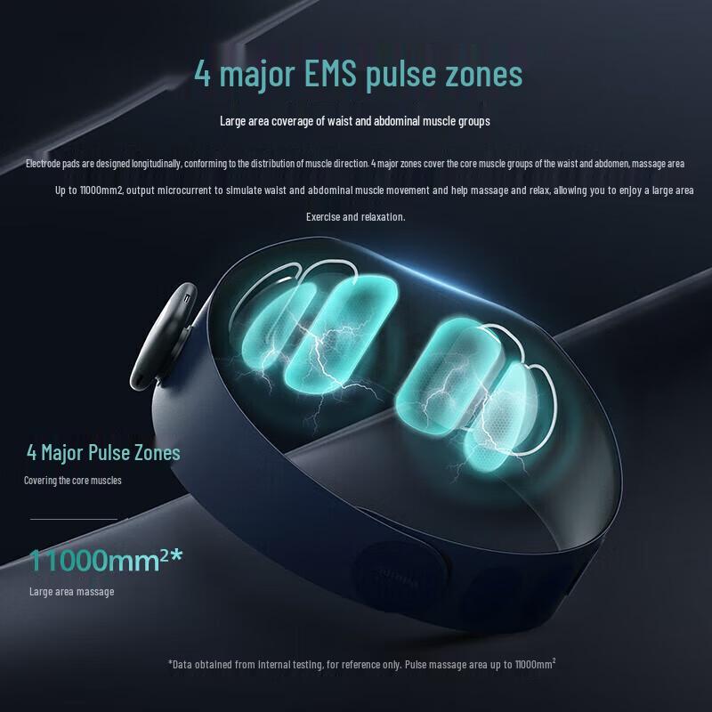 Philips PPM3304B Массажер для талии и живота с подогревом, китайская вилка (адаптер в комплекте)