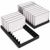Stackable Cassette Tape Holder Up To 10 Tapes Cassette Tape Organizer  Home Organization