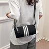 Холщовая сумка большой вместимости для девочек 2025 новая модная универсальная однокомнатная сумка-мессенджер с высоким чувством повседневная сумка-цилиндр
