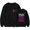 Rauw Alejandro Круглый ворот свитера для мужчин/женщин Harajuku Hoodie Streetwear Толстовки Модные топы Повседневная подростковая одежда