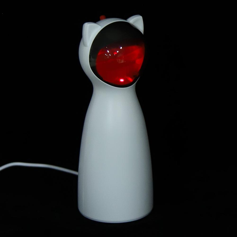 Pet Cat Teasing Toy Automatic Rotating Laser Dual Mode Funny Interactive Toys