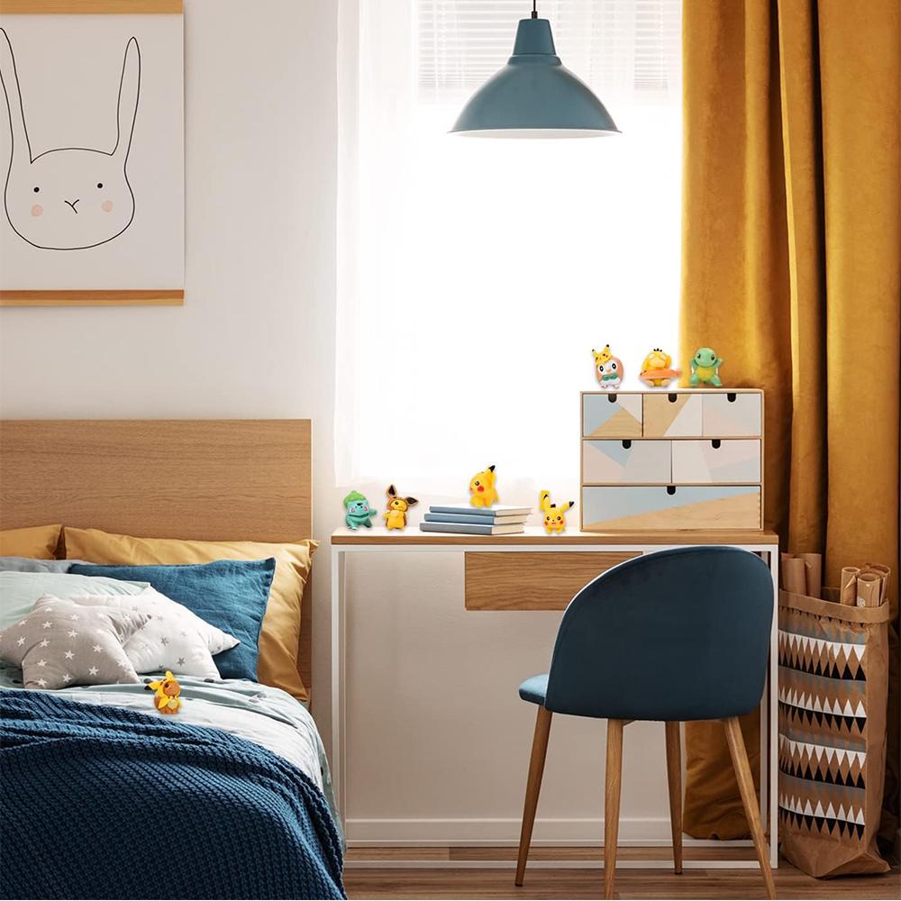 6 шт. Мини Милые Подарочные Фигурки Пикачу для Украшения Вечеринки