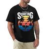 Vintage Hawaii Surfing T Shirt Harajuku Short Sleeve T-shirt 100% Cotton Graphics Tshirt Tops