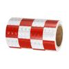 Grid Reflective Tape 10cm*5m Waterproof Self Adhesive High Visibility Caution Warning Safety Strips Reflector Stickers For Truck